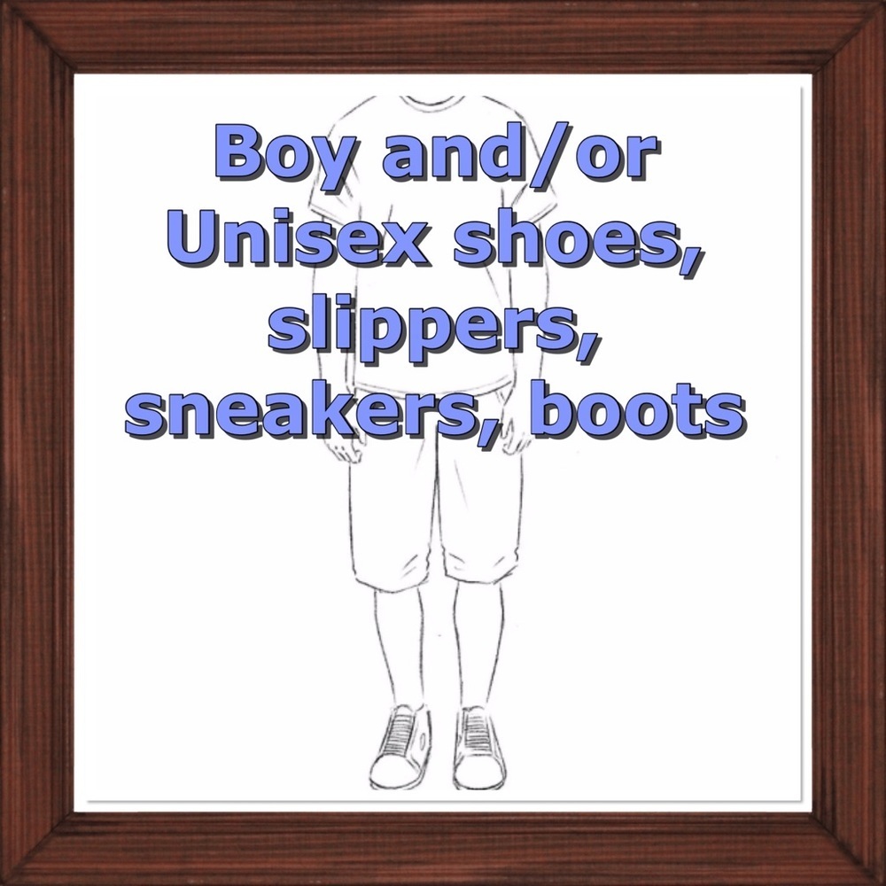 Boys & unisex shoes of all kinds